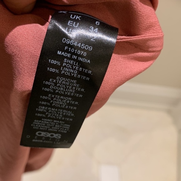 ASOS DESIGN Maternity maxi dress with linear yoke🦜 - Picture 8 of 9